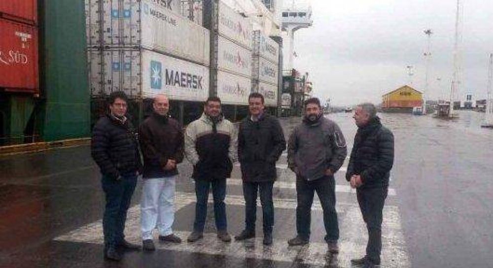 Arrib� a Puerto Deseado importante equipamiento para ampliar la producci�n de f�brica de ladrillos