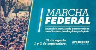 Marcha Federal: hoy conferencia de prensa en la sede de SUTEBA Trenque Lauquen