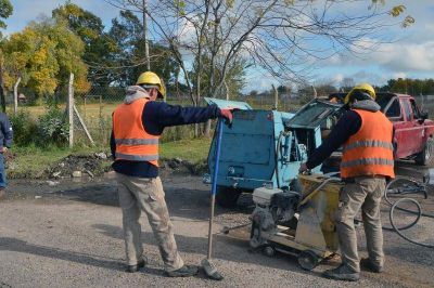 Finaliz� la obra de agua corriente en La Candela y Los Reseros