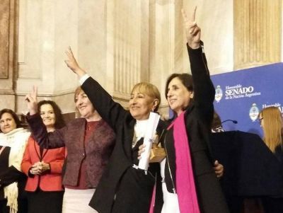 El Senado Nacional distingui� a la profesora formose�a Juana Ver�n
