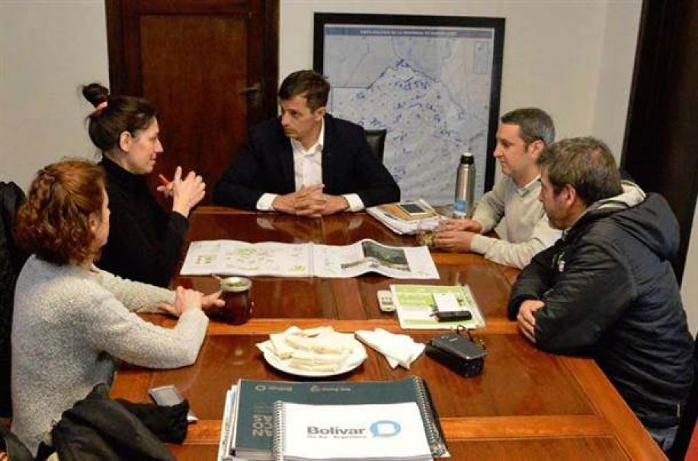 Bucca se reuni� con la arquitecta ganadora del concurso de ideas para el parque