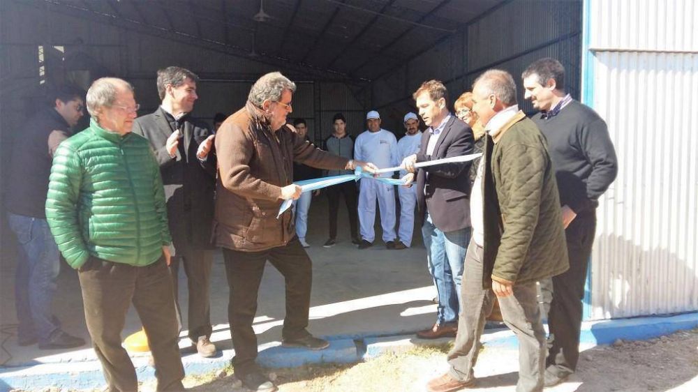 Inauguraron el molino harinero en Mechongu