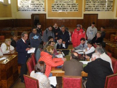 Se llev� a cabo una reuni�n para analizar la demanda de trabajo por parte de organizaciones barriales