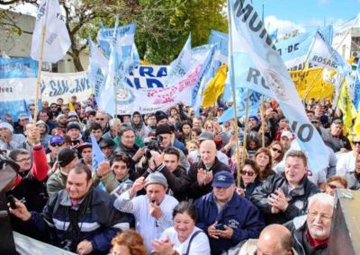 Municipales reclaman reapertura de paritaria