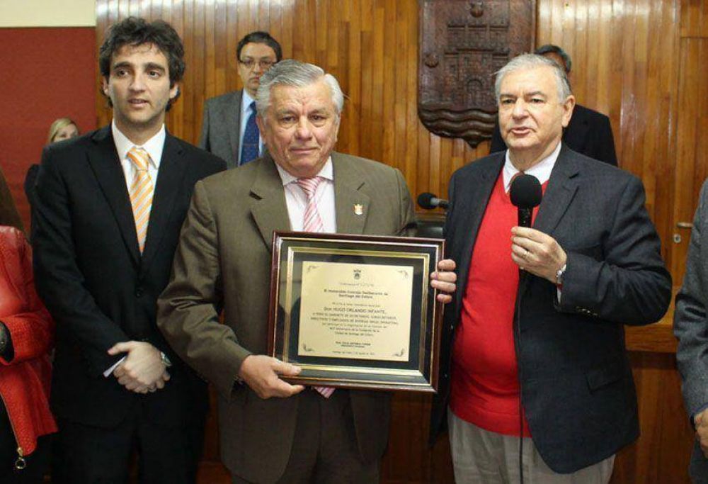 El intendente Infante fue distinguido por el Concejo Deliberante
