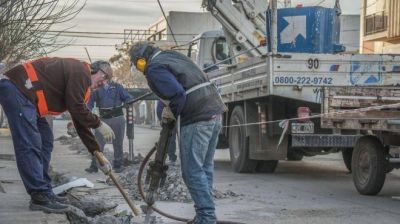 Soluci�n para un viejo anegamiento en Roca