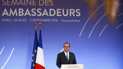 Presi�n de Hollande a Londres sobre el Brexit
