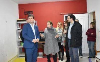 Galmarini visit� la Fundaci�n COR que lucha en contra del HIV-SIDA
