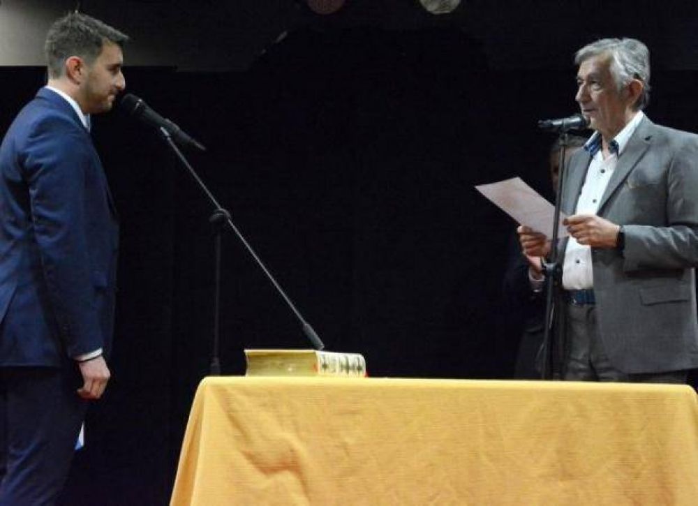Juan Pablo Funes asumi� como secretario de Deportes