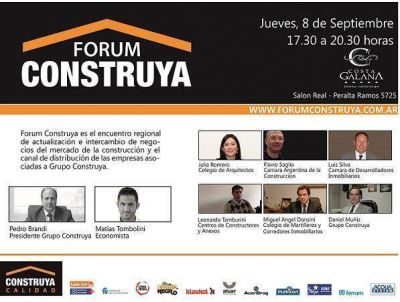 Se acerca el Forum Construya Mar del Plata