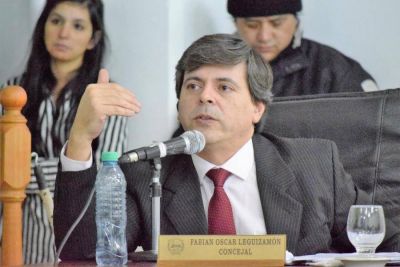Leguizam�n present� paquete de proyectos para diversos barrios de la ciudad