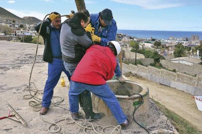Agua: despu�s de 10 a�os la SCPL limpi� a fondo la cisterna del Pietrobelli