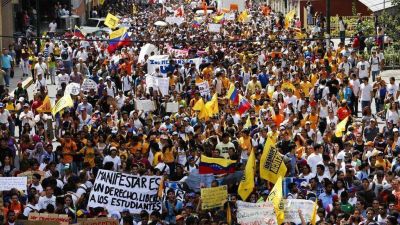 Toma de Caracas: la oposici�n venezolana sale a la calle en medio de las amenazas y detenciones del r�gimen de Nicol�s Maduro