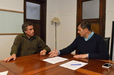 El Intendente firm� un convenio con SapaB