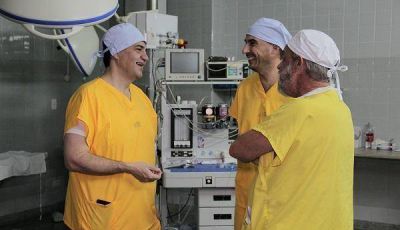 Jorge Macri present� el nuevo equipamiento del Hospital Houssay