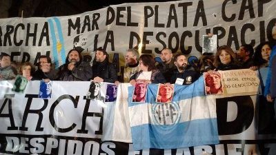 Fuerte presencia local en la Marcha Federal