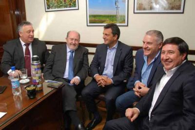 Verna se reuni� con Massa por el Presupuesto Nacional