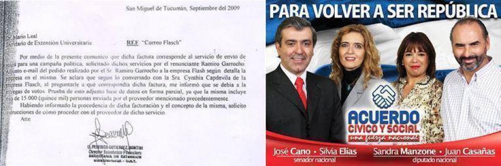 Cano recusa a los jueces Bejas y Povia en la investigacin sobre desvos de dinero de la UNT a la campaa radical