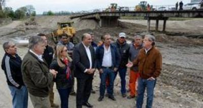 Supervisaron obras en la ruta provincial 324