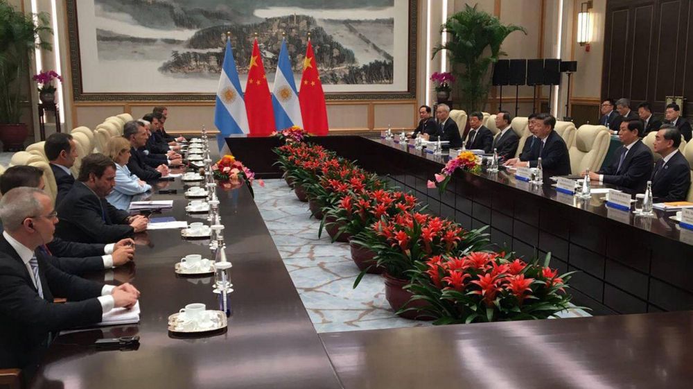 Mauricio Macri y Xi Jinping acordaron 