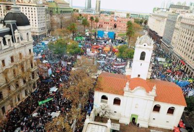 Despu�s de la marcha federal, la CGT anticipa medidas de acci�n