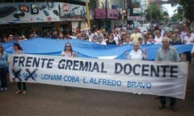 Frente Gremial Docente: Convocan a la unidad de la docencia ante elecciones de vocales del CGE