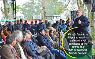 Colombi defendi� la reforma y el proyecto del parque en el Iber�