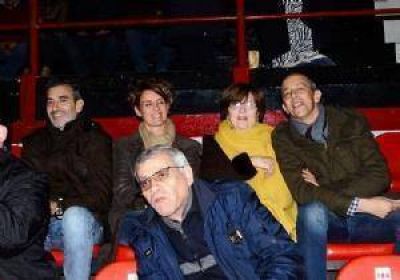 Florencio Randazzo estuvo en Chivilcoy, habl� de basquet pero no de pol�tica