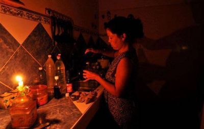 Apag�n deja a oscuras amplio sector en zona sur de C�rdoba