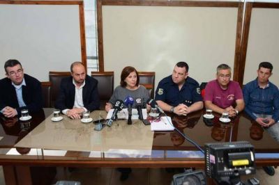 Estado de situaci�n de los incendios forestales en la provincia