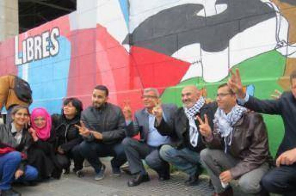 Ex presos polticos palestinos visitan la Argentina para relatar sus historias