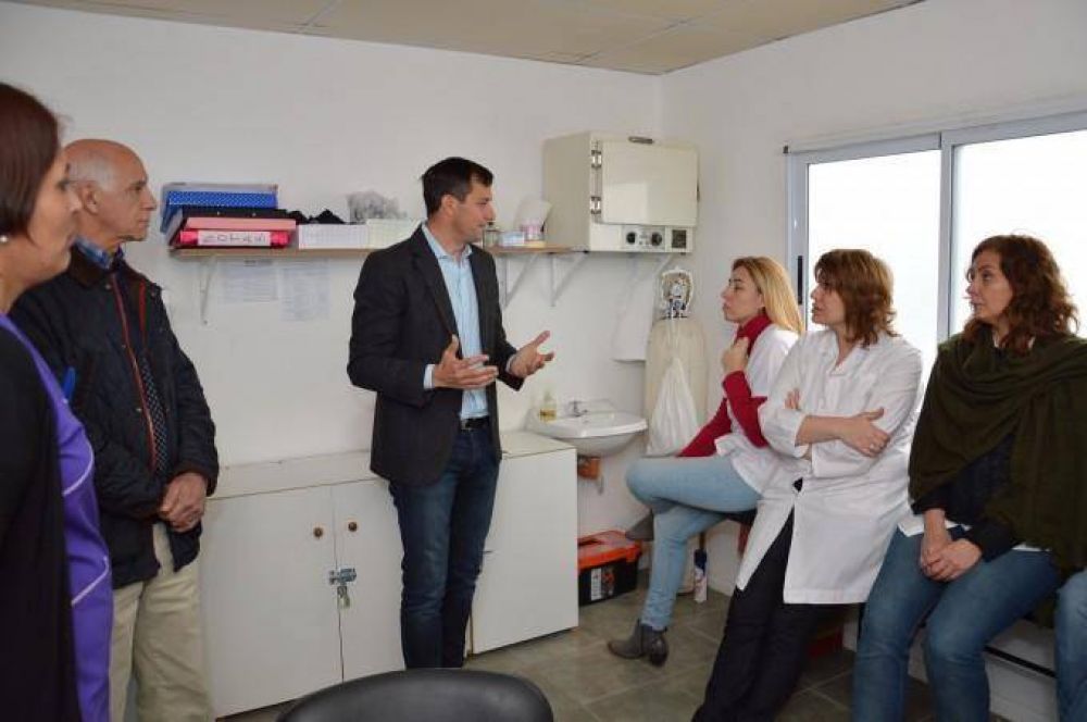 Se present el nuevo Centro Vacunatorio en el CAPS de Pompeya