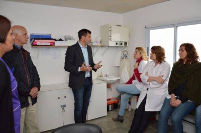 Se present� el nuevo Centro Vacunatorio en el CAPS de Pompeya