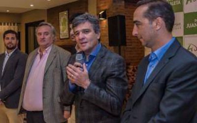Zabaleta anunci� que comenzar�n a construir el primer Parque Industrial de Hurlingham
