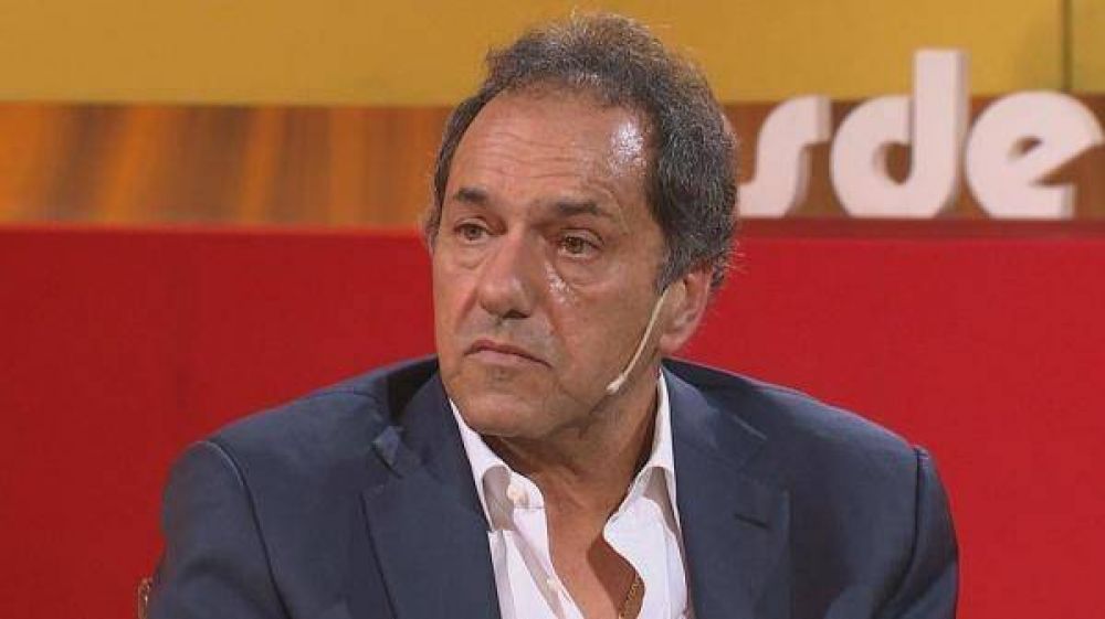 Scioli entre la angustia, la CFK militante y una posible alianza con Massa