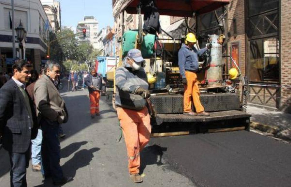 Confirman que el viernes termina el plan de repavimentaci�n de 130 cuadras