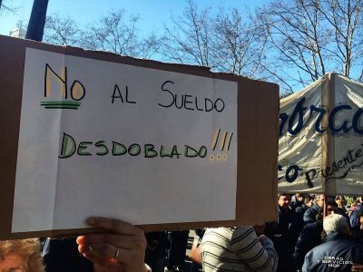 Los municipales cobrar�n el sueldo de manera desdoblada y habr� paro