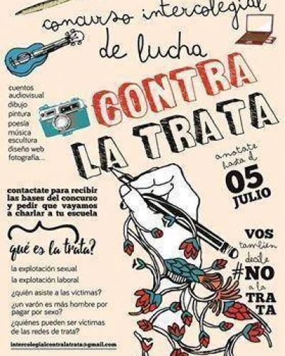 Concurso intercolegial contra la trata de personas