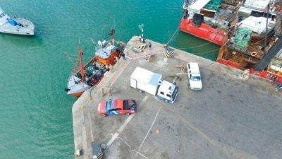 Por el temporal, la Armada suspendi� la b�squeda de los desaparecidos del San Antonino