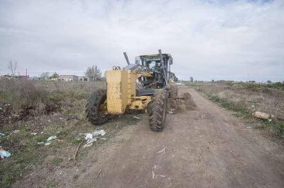 CONTIN�AN LOS TRABAJOS EN DISTINTOS SECTORES DE LA CIUDAD