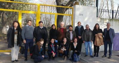 Finalmente, legisladores y auditores porte�os recorrieron un Centro de Atenci�n para personas en situaci�n de calle