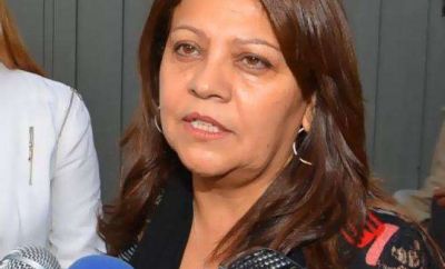 Beba Soria molesta con el Minsitro Guerra porque no invit� a senadores riojanos a reuni�n sobre el presupuesto