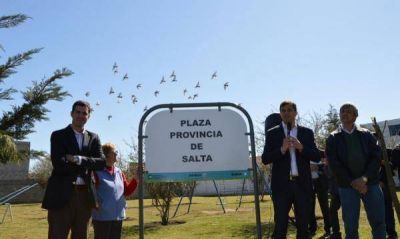 Urtubey comenz� por Bol�var una recorrida por la Provincia