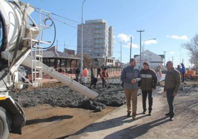 Avanza la obra para mejorar el estado de la calle Elcano
