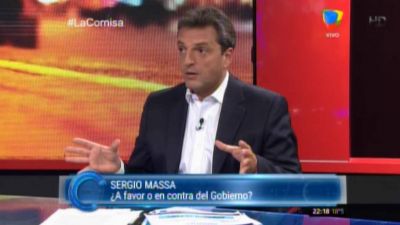 Massa a Macri: �No somos enemigos cada vez que planteamos una opini�n distinta�