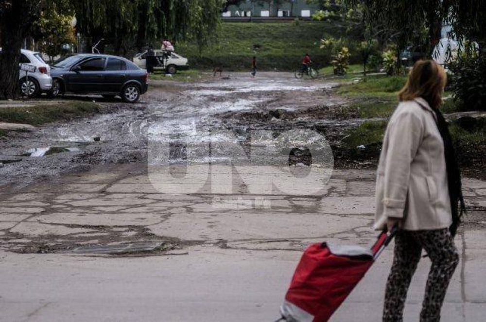 B� Chalet: se pone en marcha la obra de pavimento