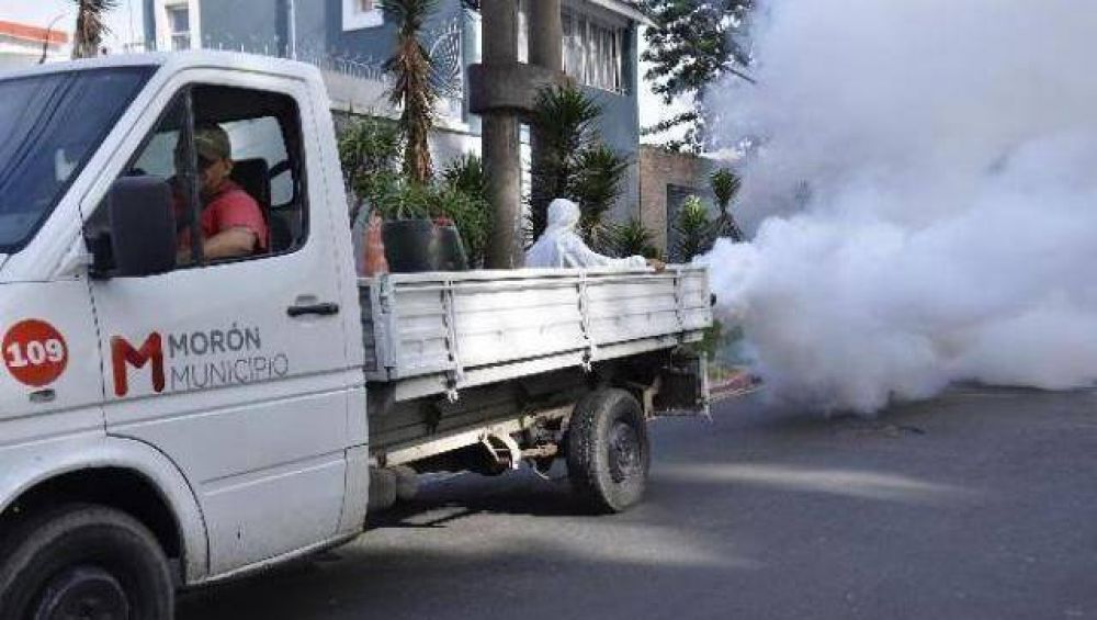 Operativos contra el dengue en el distrito