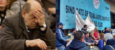 Arroyo sin luna de miel y nueve meses que son un parto: 10 d�as de paro