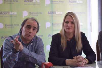 El ministro de cultura de la provincia visit� la ciudad