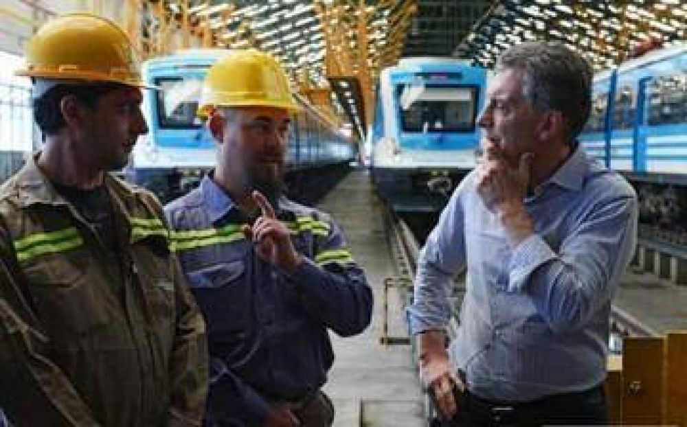  En Lavallol, Macri present� plan de obras para la Red Metropolitana de Trenes